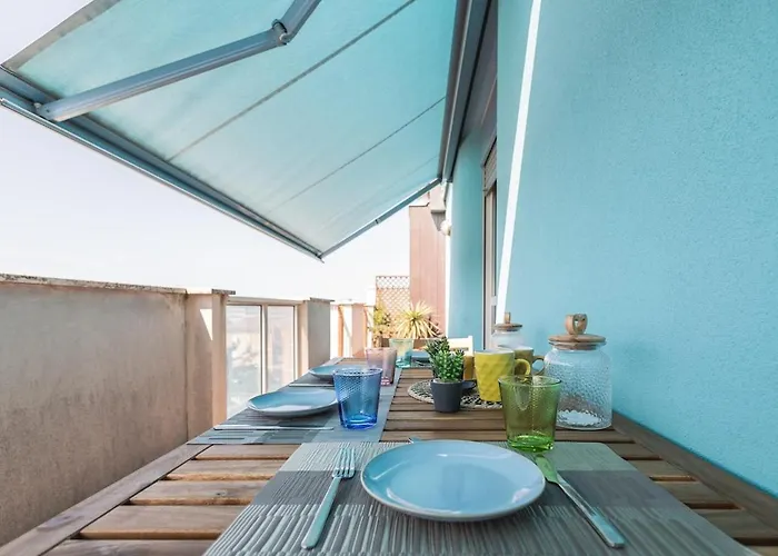 Lägenhet Amazhome - Casa Al Mare Con Terrazzo E Garage Cattolica